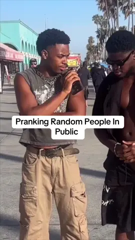 A post by @kingcarlx on TikTok caption: Did He Look Confused Or Mad? #summer #tiktokpartner #pranks #funny #fyp 