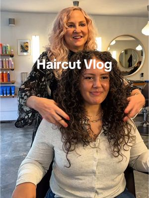 A post by @marissamae96 on TikTok caption: I will be doing an in depth video of the whole process soon but here’s a look at how the day went! (It looks frizzy at the end because she had to recut it 😀) #thebigchop #haircut #curlyhaircut #shortcurlyhair #mediumcurlycyt #devacut #seattle #seattle #curlyhairstyles #momoftwo #singlemom #soloparent  @K18 Hair 