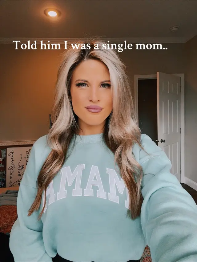 A post by @allyjohnson183 on TikTok caption: I do it all boo 😝 #singlemom #fyp 