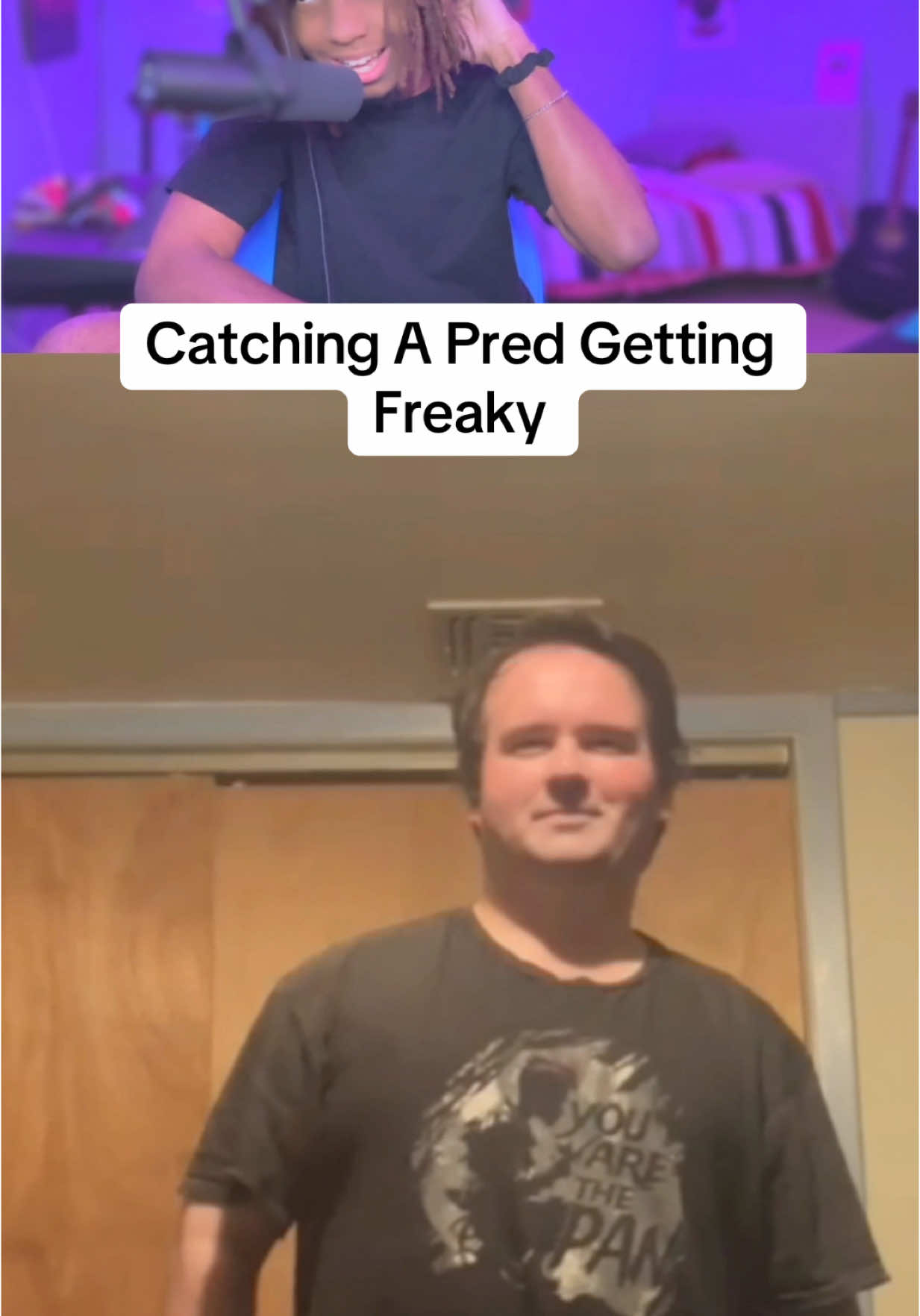 A post by @robdamaster on TikTok caption: bro was ready to risk it all #streamer #viral #voicechanger 