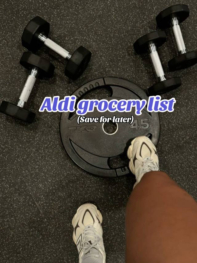 A post by @_asiag on TikTok caption: #fyp #groceryhaul #weightloss #foryoupage #fyppppppppppppppppppppppp #aldi #mealprep 