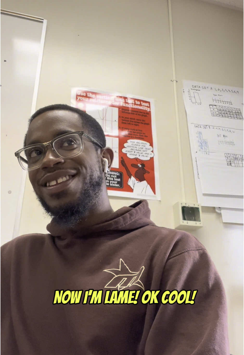 A post by @qbthedon on TikTok caption: Student caught on Monkey App.. now I’m lame? WOW 😂 #fyp #viral #teachersoftiktok 