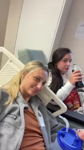 A post by @sierra_stone98 on TikTok caption: #onthisday @Mallory Abbott I love you! Can’t believe this was a year ago! 😭 #nonhodgkinslymphoma #cancersucks🎗 #fyp 