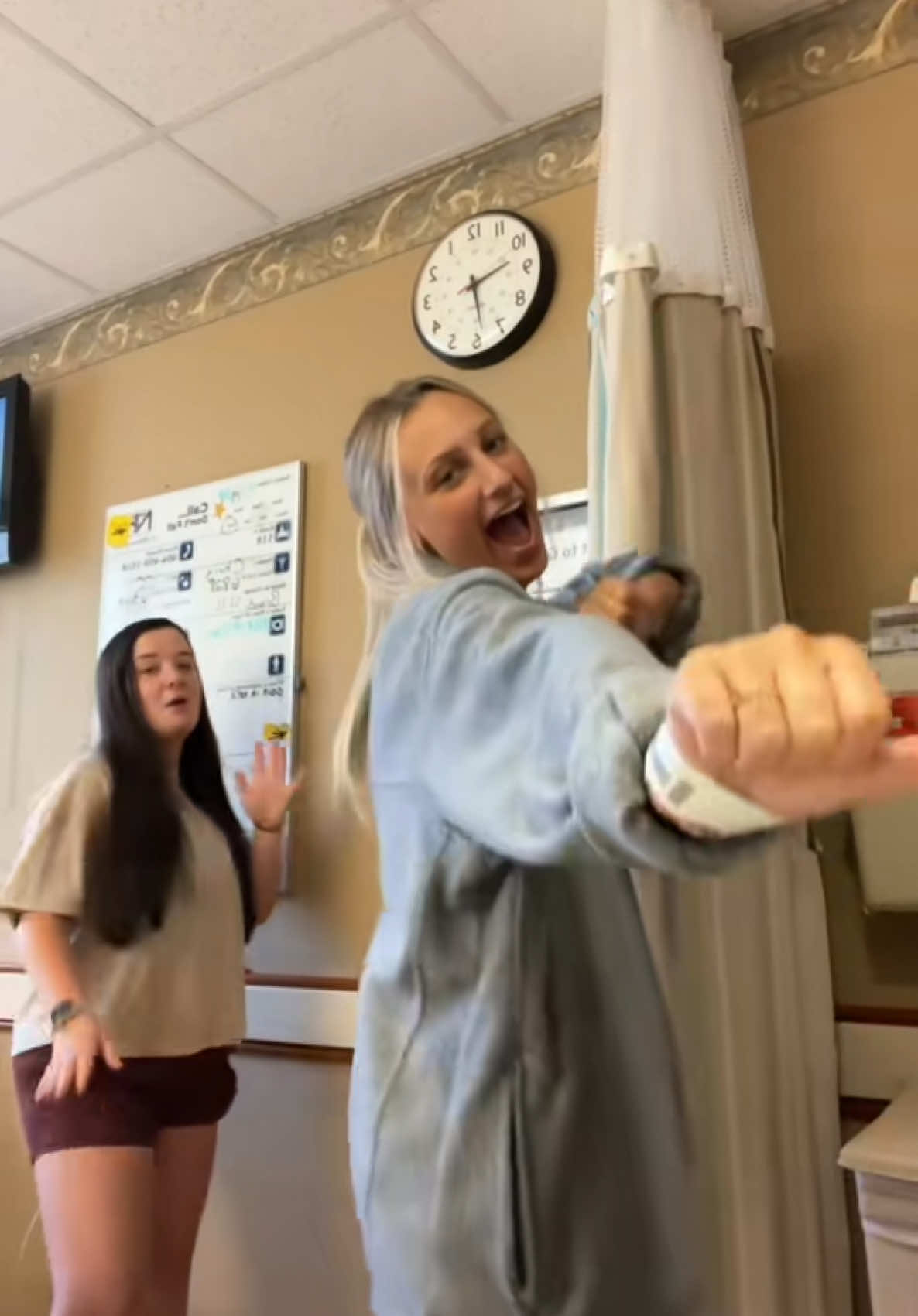 A post by @sierra_stone98 on TikTok caption: #onthisday throwback with my bestie for life!!! 🥹 #cancersucks🎗 #nonhodgkinslymphoma #fyp 