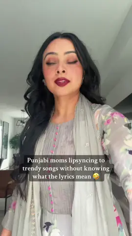 A post by @ogbhangralicious on TikTok caption: 😅🫣🤣 #punjabi #bhangralicious #amreengill #relatable 