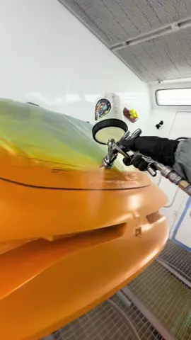 A post by @albi_the_painter on TikTok caption: Make It shiny 😍  . #foryouu #fyp #painters #paintok #paintjob 