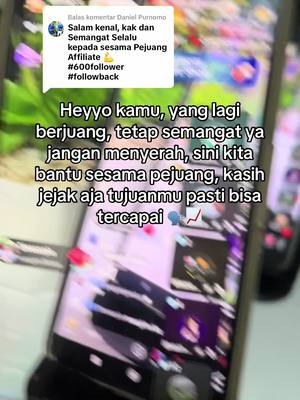 A post by @growupfollowersboostrill on TikTok caption: Membalas @Daniel Purnomo mulai aj dulu, semngat affiliate #fyp #pejuangrupiah 