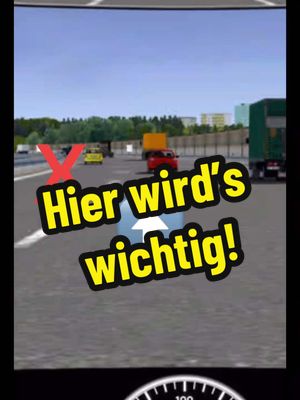 A post by @verkehrsguru_official on TikTok caption: In dieser Theoriefrage, musst du nicht nach rechts fahren, weil wir gerade jemanden überholen. Viele denken hier an das Rechtsfahrgebot, was auch prinzipiell richtig ist, allerdings überholen wir gerade jemanden. Dann dürfen wir auch links fahren #theorieprüfung #fahrprüfung #lernen #tipps #autofahren 