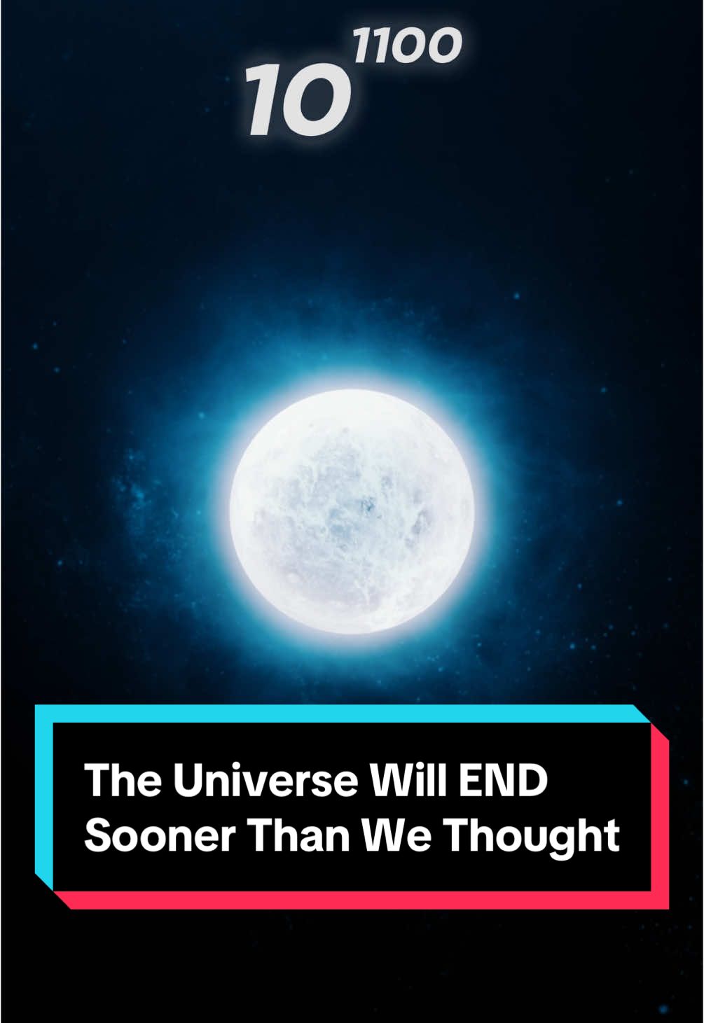 A post by @astrokobi on TikTok caption: The Universe Will END Sooner Than We Thought… #space #science #physics #astronomy #astrokobi 