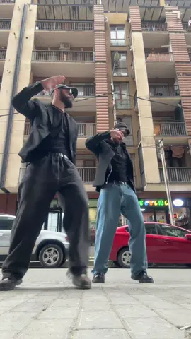 A post by @twincity on TikTok caption: Good vibes ❤️ Dc @danielmack_1992  #twins #dance #fyp #trending 