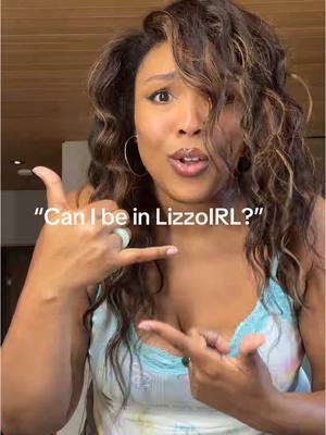 A post by @lizzo on TikTok caption: Just kidding bookie butt I’ll let u in 🥰 @LizzoIRL 