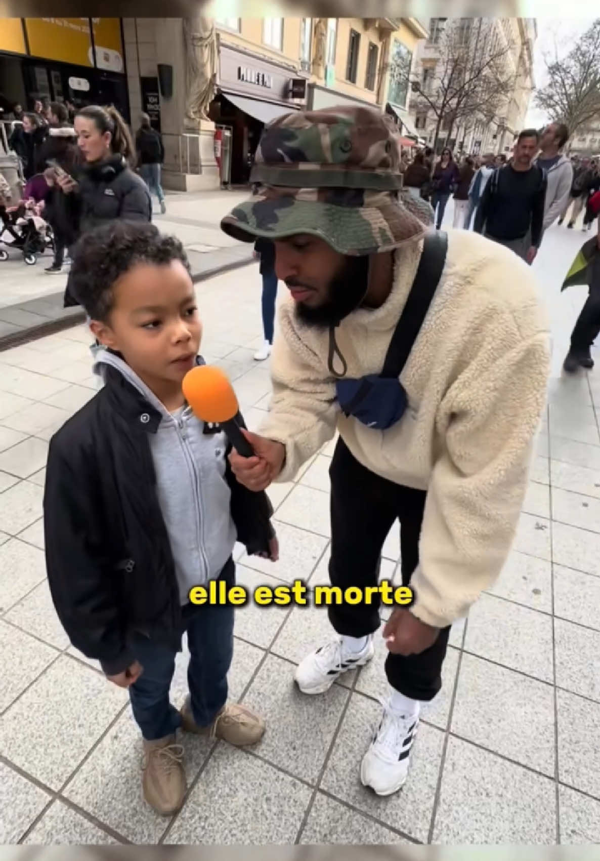 A post by @sahaelito on TikTok caption: Theo, 10 ans, a perdu sa mère très tôt, et aujourd’hui vous donne de ses nouvelles 😃🙌🏾 #reels #jeu #argent #humour #defi #videodrole #sahaelito #lyon #popular #fyp #cadeau