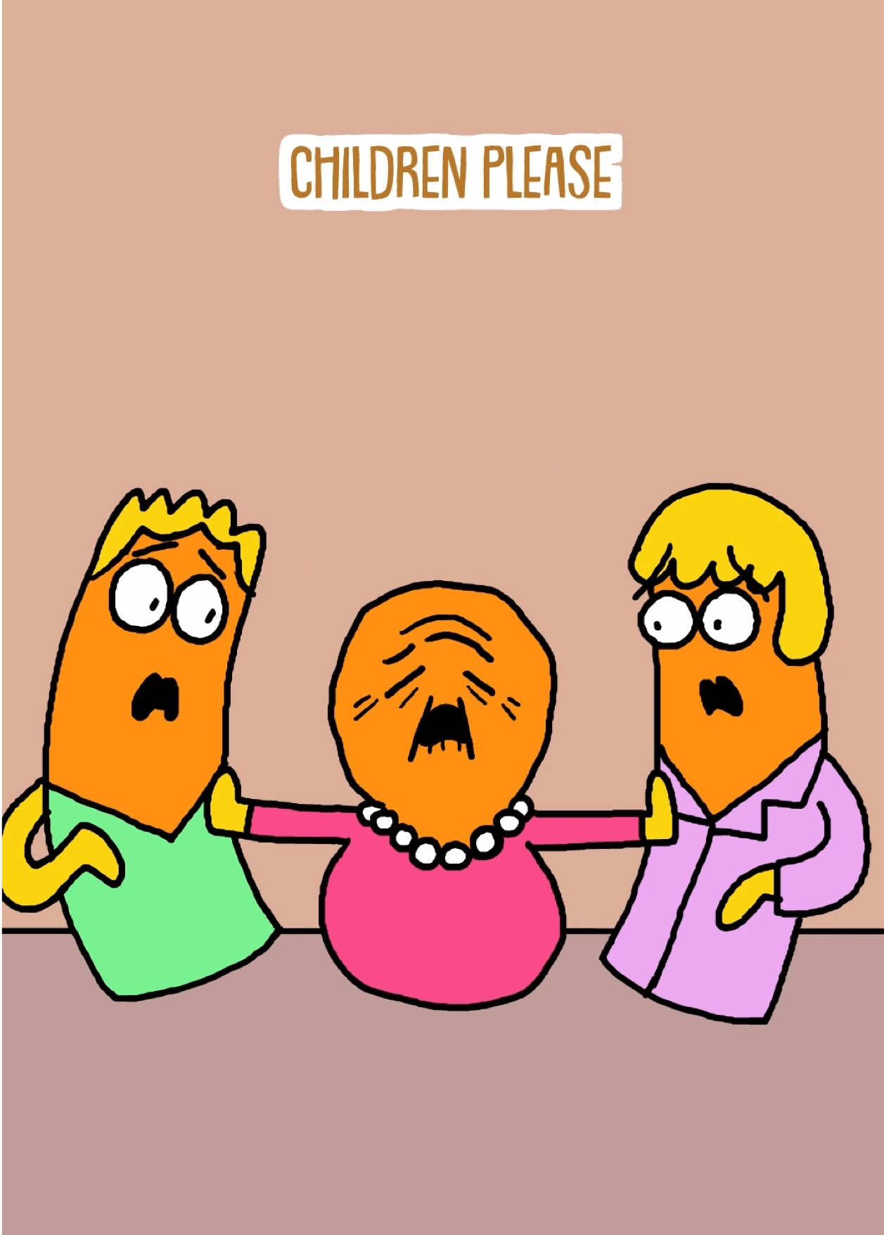 A post by @thelandofboggs on TikTok caption: Sibling Rivalries are GENERATIONAL  Animation conceived with the help of our friends at @perolike with guests @Ivanna 👩🏼‍🍳🌱 as the voice of Boe’s aunt and @carolina reynoso as the voice of Boe’s grandma! #animation #boggs #Siblings 
