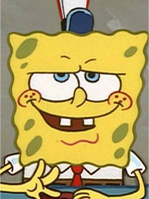A post by @spongebob on TikTok caption: just a Sponge at work, doing impossible things 🍔 #MissionImpossible only in Theatres and IMAX May 23 @Paramount Pictures @Mission Impossible  #MissionWeek