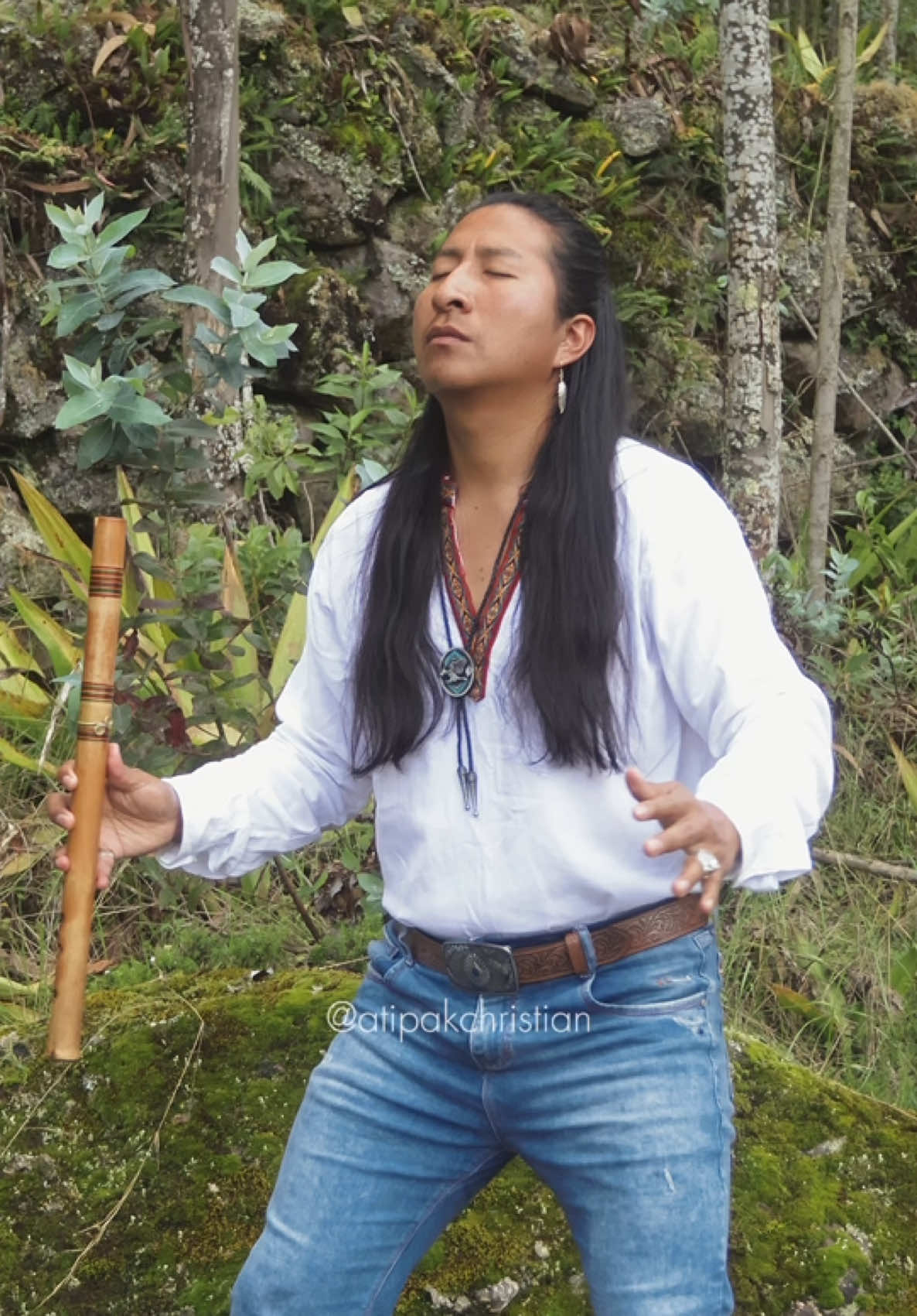 A post by @atipakchristian on TikTok caption: ⛰️Valle Del Alto - Beautiful Melody from The Andes 🤩 #andeanmusic #kichwa #musicaandina 