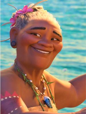 A post by @disneyanimation on TikTok caption: Your daily reminder to listen to the voice that calls you 🌊💙 #Moana is streaming on #DisneyPlus 