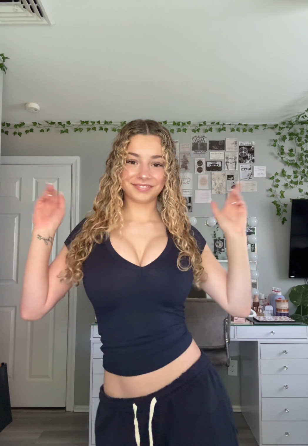 A post by @kira on TikTok caption: long time no post… tiktok don’t take this down please 😭🙏