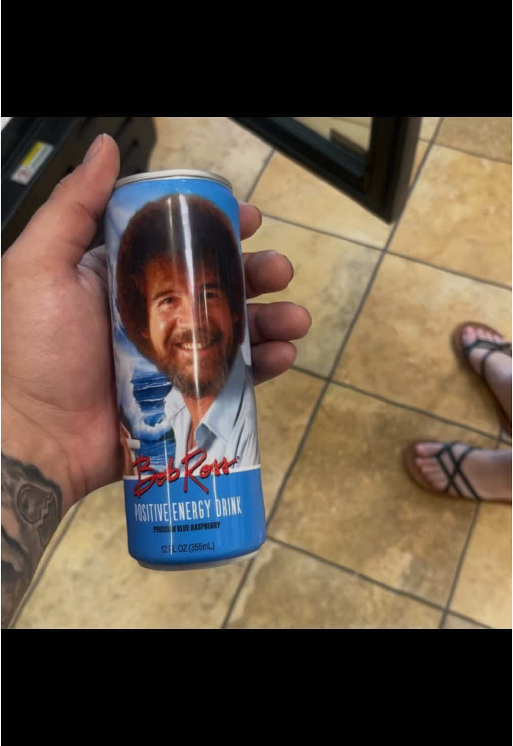 A post by @xoxo_airez on TikTok caption: #CapCut #bobross #energydrinks 