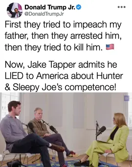 A post by @donaldjtrumpjr on TikTok caption: They LIED!