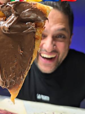 A post by @karimssurvivalkitchen on TikTok caption: Antwort auf @rbykeee.0.2 Weird Pizza Mukbang 🇮🇹🇩🇪🇳🇱🇹🇷 #TikTokFood #mukbang #asmr 