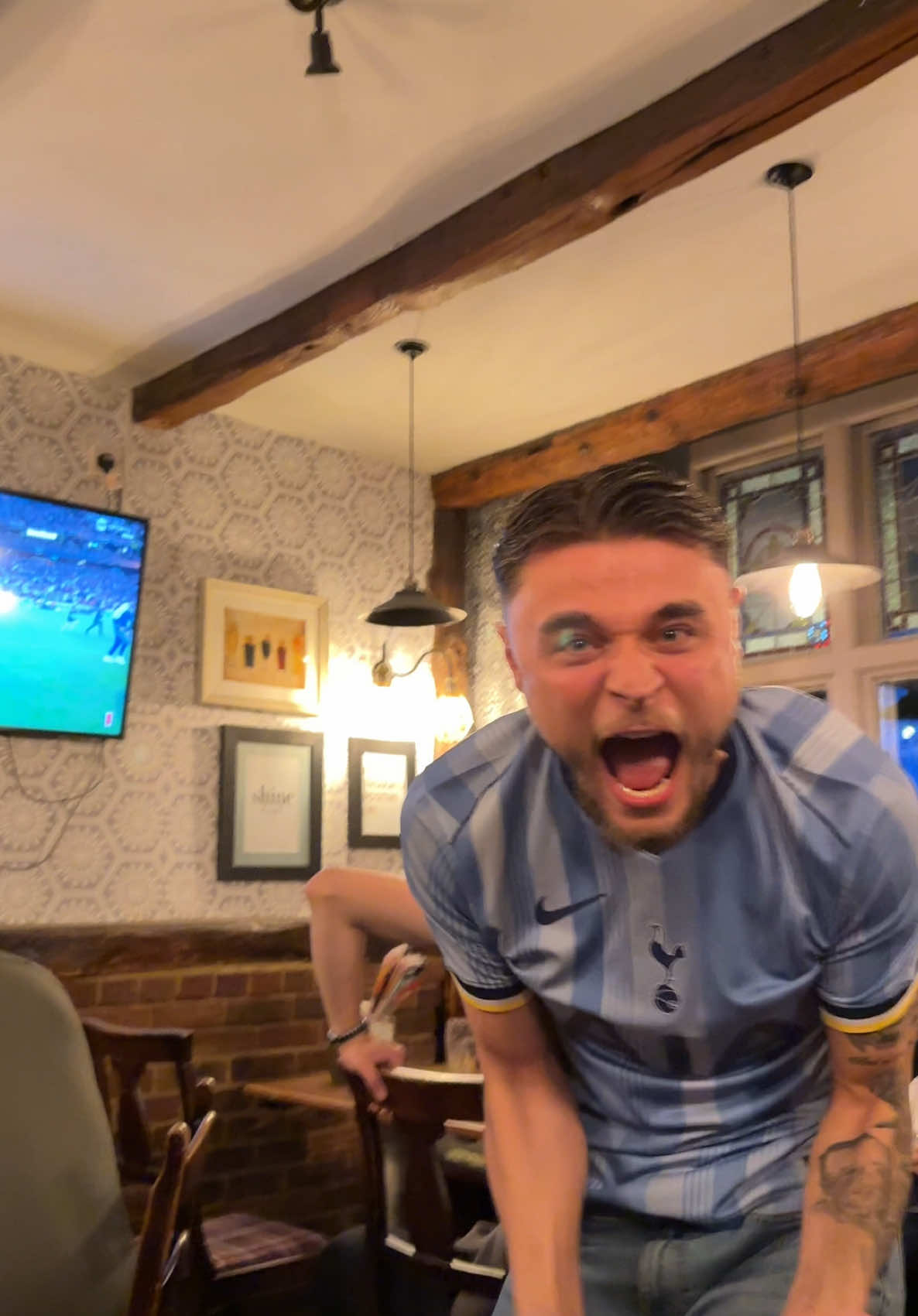 A post by @paulboy99 on TikTok caption: ILL CELEBRATE INFRONT OF MAN UTD FANS IDCCCC MY TEAM WON A TROPHY 🤍🤍😭😭😭 #foryou #viral 