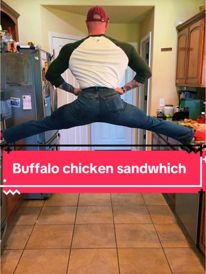 A post by @scotty.k.fitness on TikTok caption: Round 3…💥🥊 #cooking #Recipe #recipes #food #cook #kitchen #hack #macros #buffalo #sandwhich #chef #gains 