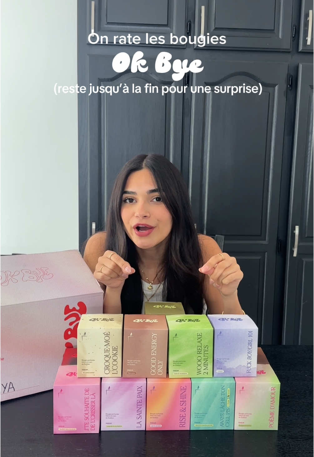 A post by @enya_jaime on TikTok caption: On classe toutes les bougies @Ok Bye ❤️🕯️💫 C’est laquelle TA préférée? 😉