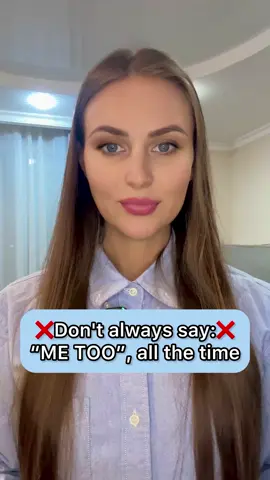 A post by @starvicks51 on TikTok caption: "Me too" alternatives 🇬🇧🇺🇸#english #englishlesson #trendingreels #englishonline #englishtips #speaking #learnenglish #practice #ielts #words #englishclass