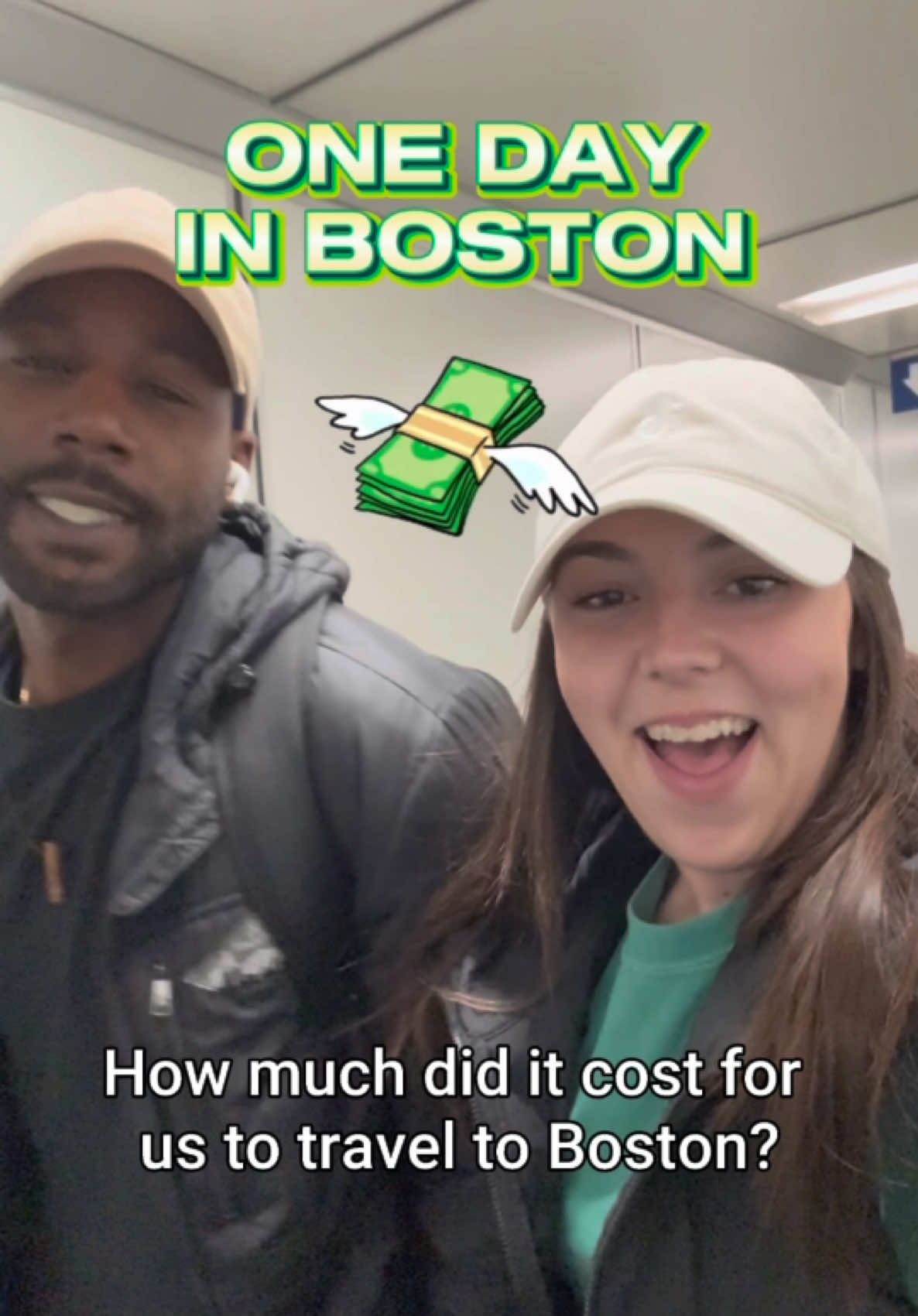 A post by @salarytransparentstreet on TikTok caption: How much did we spend coming to Boston? Give us your best financial travel tip in the comments! #salarytransparency #paytransparency #howmuchdoyoumake #travelcost #travelcosts 