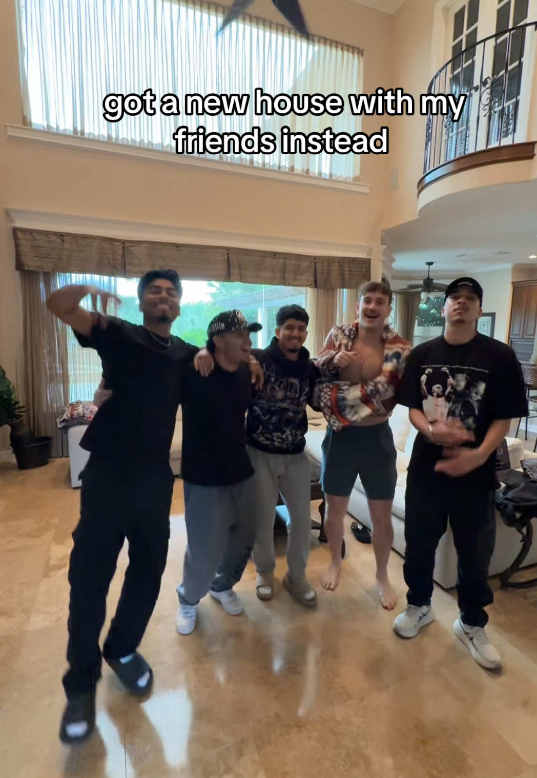 A post by @gerohanirias on TikTok caption: New house valid ?? 