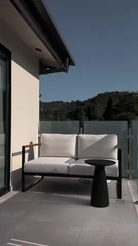 A post by @roveconcepts on TikTok caption: Outdoor ease meets sculptural elegance with Louis and Gallus.  Video by @francislola  #RefinedLuxuryLiving #RoveConcepts #Fyp #OutdoorFurniture 