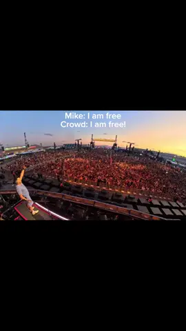 A post by @mikeposner on TikTok caption: you are free you never give up it’s a beautiful day to be alive