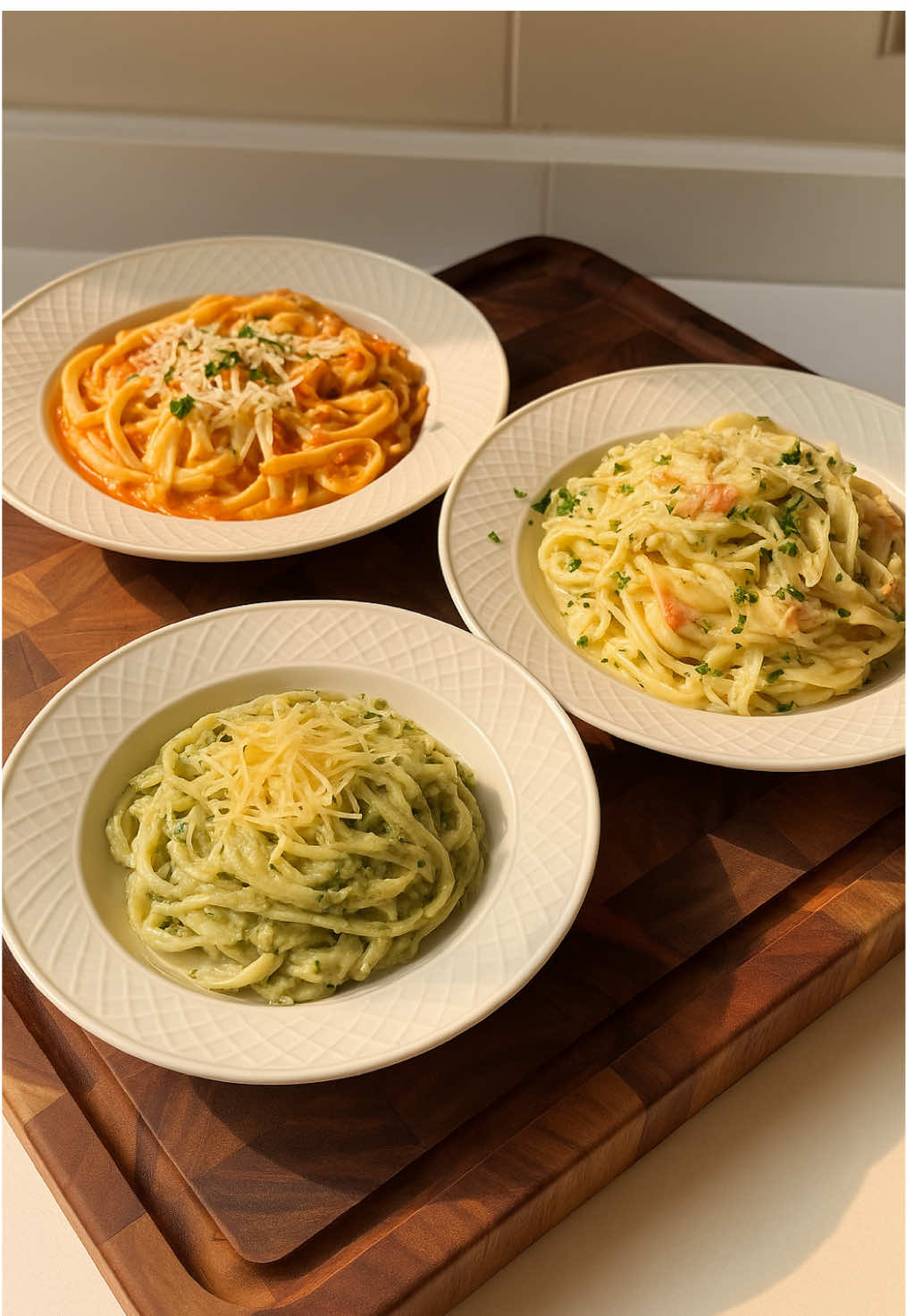 A post by @kulinaria.recetas on TikTok caption: 🍝3 SALSAS QUE HACES EN 10 MINUTOS mientras se cocinan los fideos, no te quiero ver comiendo salsa de sobrecito después de ver este video. 🧀FALSA CARBONARA: -1 diente de ajo. -chorro de aceite de oliva. -puñado de queso rallado. -1 yema. -perejil. -lomito, jamón o panceta. 🍗POLLO Y ESPINACA: -supremita de pollo o 1/2 lata de atún. -1/2 cebolla. -1 diente de ajo. -espinaca. -1C de ricota. -nuez moscada, mostaza. -queso rallado. 🍅SALSA ROSA: -1 tomate mediano/grande. -1/2 cebolla chica. -1 diente de ajo. -albahaca. -pimentón, ají molido. -1C de queso crema. -queso rallado. Quedan buenisimas y en 10 min estas comiendo. Las prueban y después me cuentan. Atte: Kuli✨. . . . . #recetasfaciles #fideos #cena #pasta #salsa 