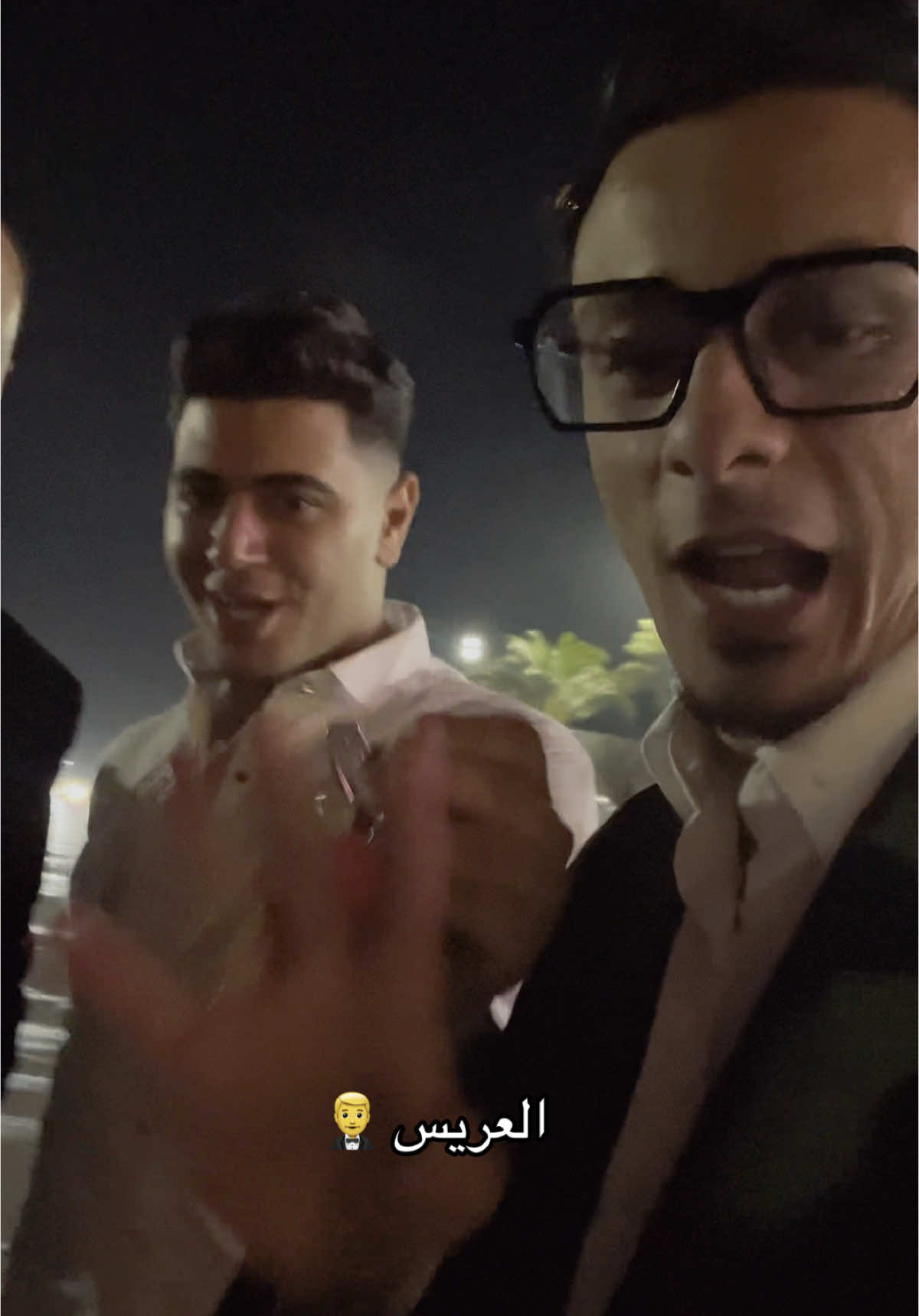 A post by @ali_adora on TikTok caption: العريس اتكرش 😂 وراح علي عش الزوجية 🌹 الف مبروك يا نور عيني 