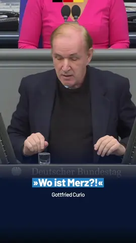 A post by @afdfraktionimbundestag on TikTok caption: Wo ist #Merz? #Bundestag