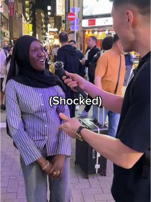 A post by @yuji_beleza on TikTok caption: HER REACTION THO 😍🇲🇱 . Bambara is one of the 13 national languages in Mali! . #bambara #french #mali #africa #japan #tokyo 