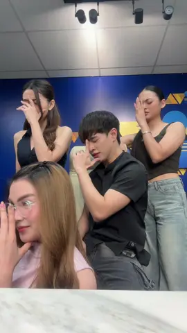 A post by @yanyandejesus1 on TikTok caption: Sila din daw 😂 @sara joe @Jastine Lim 🧚🏻‍♀️ @Rafa Victorino #amnse #drew 