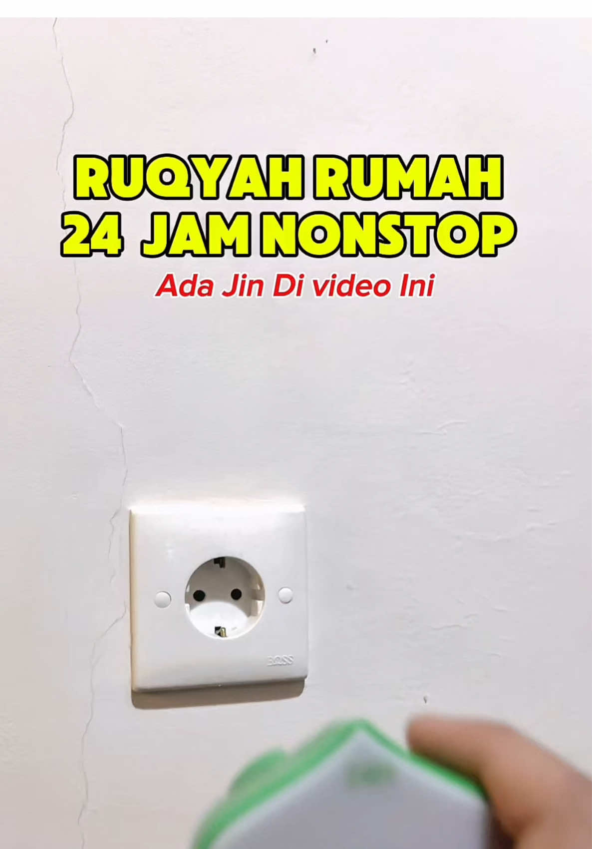 A post by @rivelsumigar on TikTok caption: Ruqyah Rumah 24 Jam Nonstop