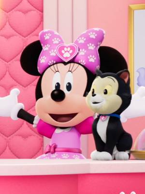 A post by @disneymusic on TikTok caption: Paws up for the soundtrack drop! 🎶🐕 Listen to Minnie’s Bow-Toons: Pet Hotel soundtrack now wherever you stream music. Minnie's Bow-Tunes: Pet Hotel is available now on Disney Jr! #MinnieMouse #Disney #DisneyMusic #BowTunes #DisneyJr 