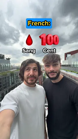 A post by @atfrenchies on TikTok caption: Hear any difference? Pt. 3 😂 #French  
