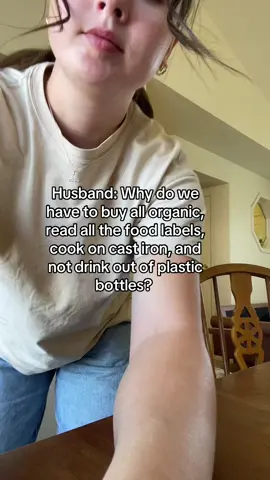 A post by @rebekah_hopper on TikTok caption: Sorry not sorry you’ll thank me when you live past 70. #sahm #momtok #crunchy #healthyliving 