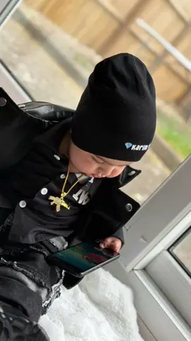 A post by @allondra12 on TikTok caption: #4you #baby #babykarim #Boss 