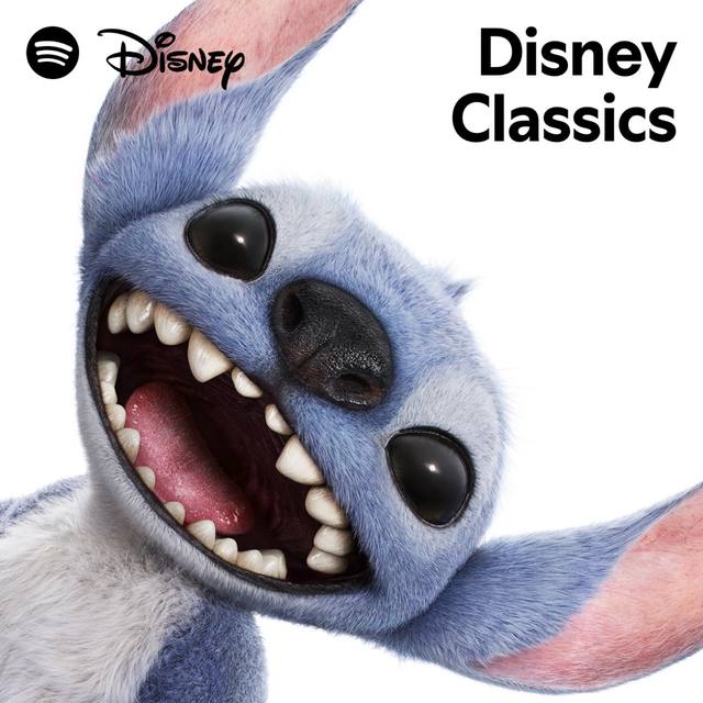 A post by @disneymusic on TikTok caption: Stitch just crash landed... at @Spotify! 🚀 Find your favorite blue alien causing chaos on your favorite Disney playlist, from Disney Hits to Disney Princesses to the Moana Official Playlist and more. 🌊 Disney's #LiloAndStitch is playing only in theaters tonight. #DisneyMusic #Lilo #Stitch #NewMusic #IamTongi #Spotify #DisneySongs