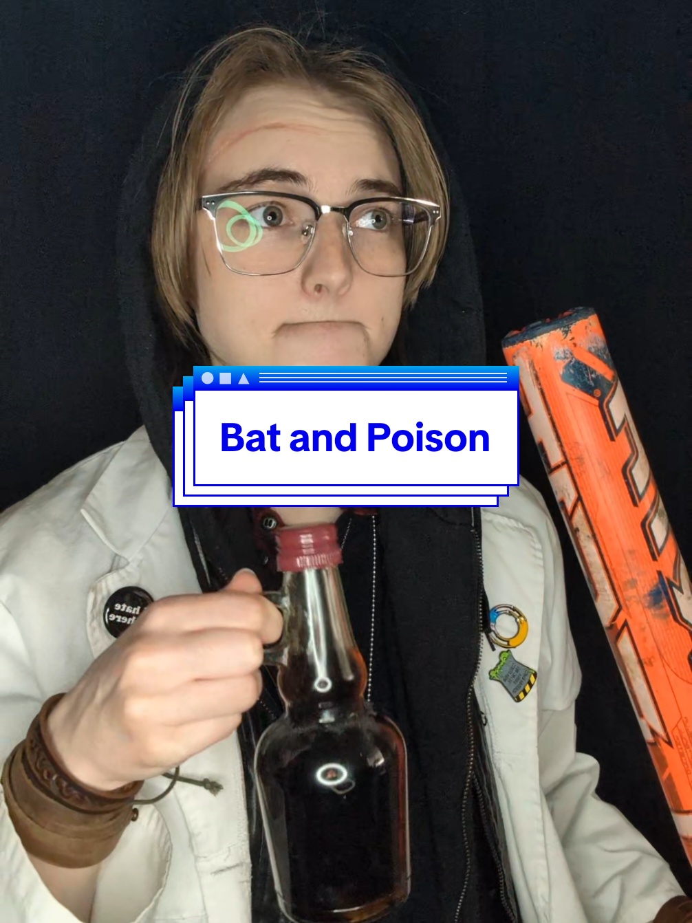 A post by @sleepy_sami on TikTok caption: I know the audio is probably off. TT won't stop doing that. #samibrown #sleepysami #cosplay #scptok #scptiktok #scpcosplay #scpresearcher #scp #fyp #foryou 