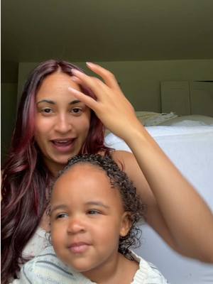 A post by @morganbaiiley on TikTok caption: doing geeger weeger feegers hair 😍 favorite part of my day!!#fyp #morganbaiiley #sahm #toddlermom #geegerweegerfeeger #hairtok #babyhair 