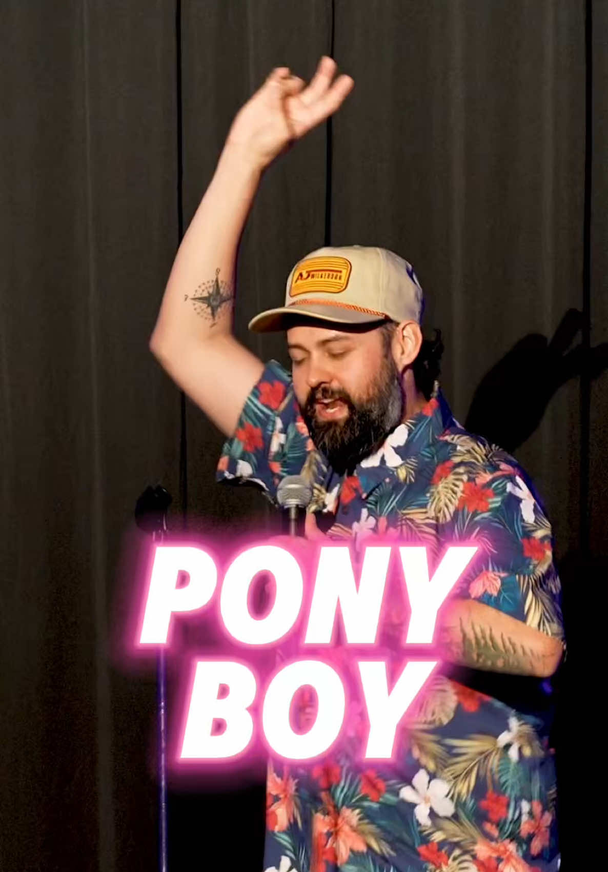 A post by @captainautismcomedy on TikTok caption: The full video "How Josie Got Her Groove Back" will be up on my AJWilkersonComedy YouTube Tomorrow! 🔥🔥 #standupcomedy #pony #genuine #alexa #captainautism #oralfixation