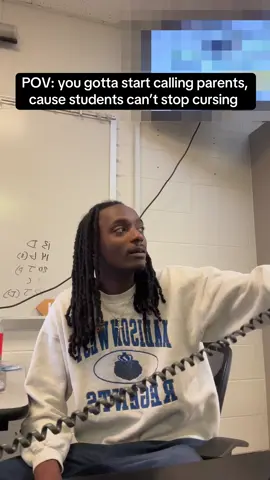 A post by @artnyethescienceguy on TikTok caption: had to pull out the old school method 😂. Bet they won’t curse no more. #teachersoftiktok #fy #teachertok 