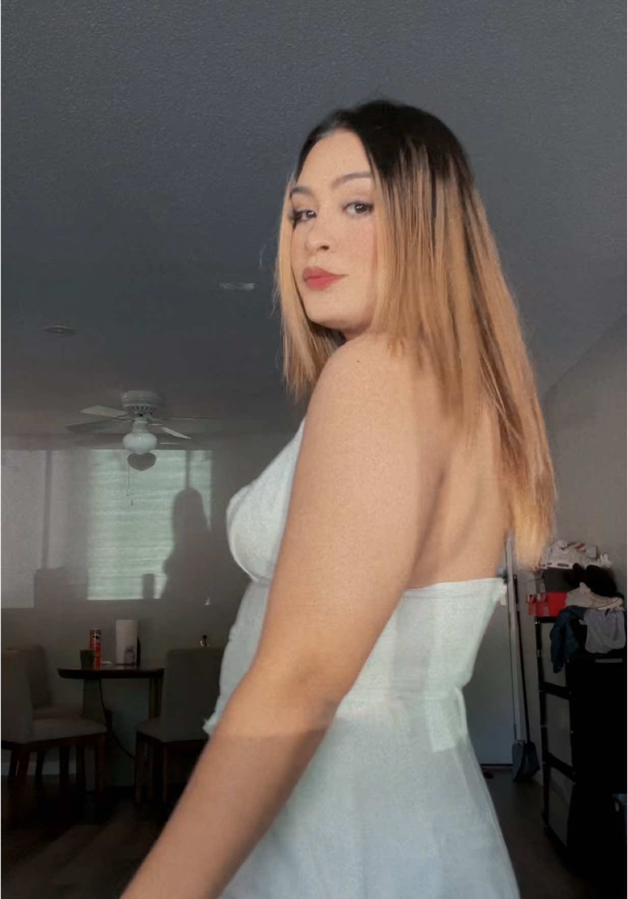 A post by @helloshre on TikTok caption: Your girlfriend wants to be my girlfriend 😛#trending #foryoupage 