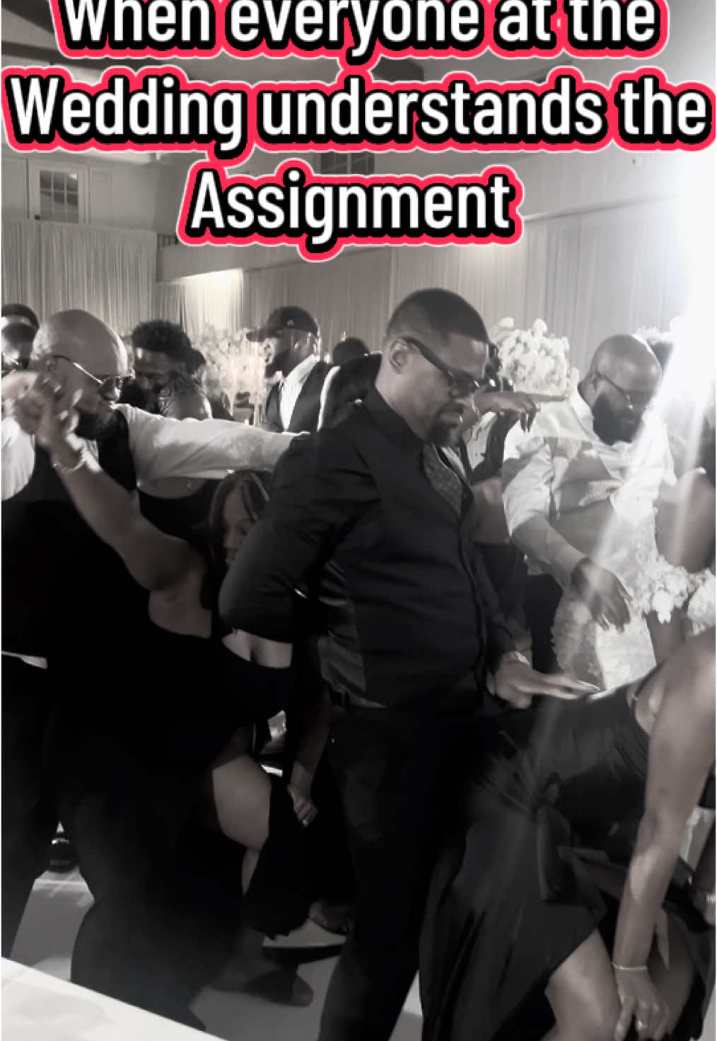 A post by @djbowtie214 on TikTok caption: Everybody Understood #BowTieVibes #djbowtie #clublivingroom #fyp #fyp #traveldj #weddingday #BowtieViBes #weddingtok #DinnerVibes #bride #weddingdress #bridesmaid #weddingdj #WeddingSeason #vibes 