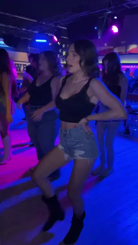 A post by @electriccowboylewisville on TikTok caption: I love Miami @Cheyenne🎀 #eclewisville #texas #texascheck #linedancing #linedancersoftiktok #trending #popular #fyp #dfw #dallastx #dancethenightaway #countrybar #dance #hotgir🔥💋 #texasgirl❤️🤍💙 